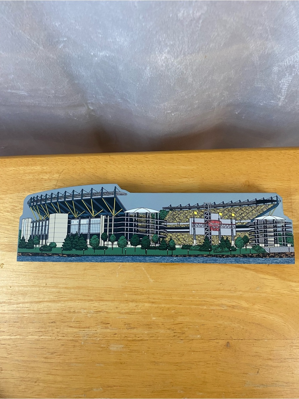Vintage 2001 Hometowne Collectibles Pittsburgh Steelers Heinz Field Shelf Sitter